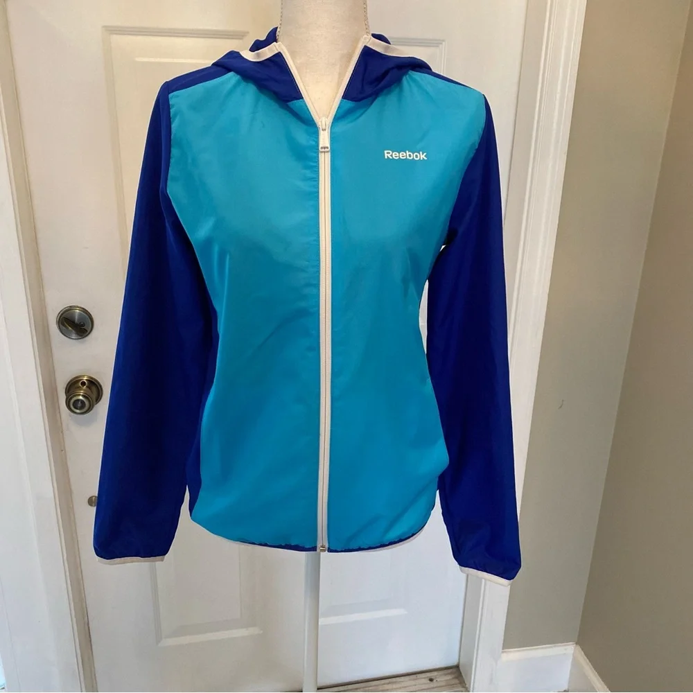 Reebok windbreaker with hood